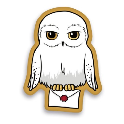 HARRY POTTER EDVIGE CON LETTERA CUSCINO 3D 35CM HERDING