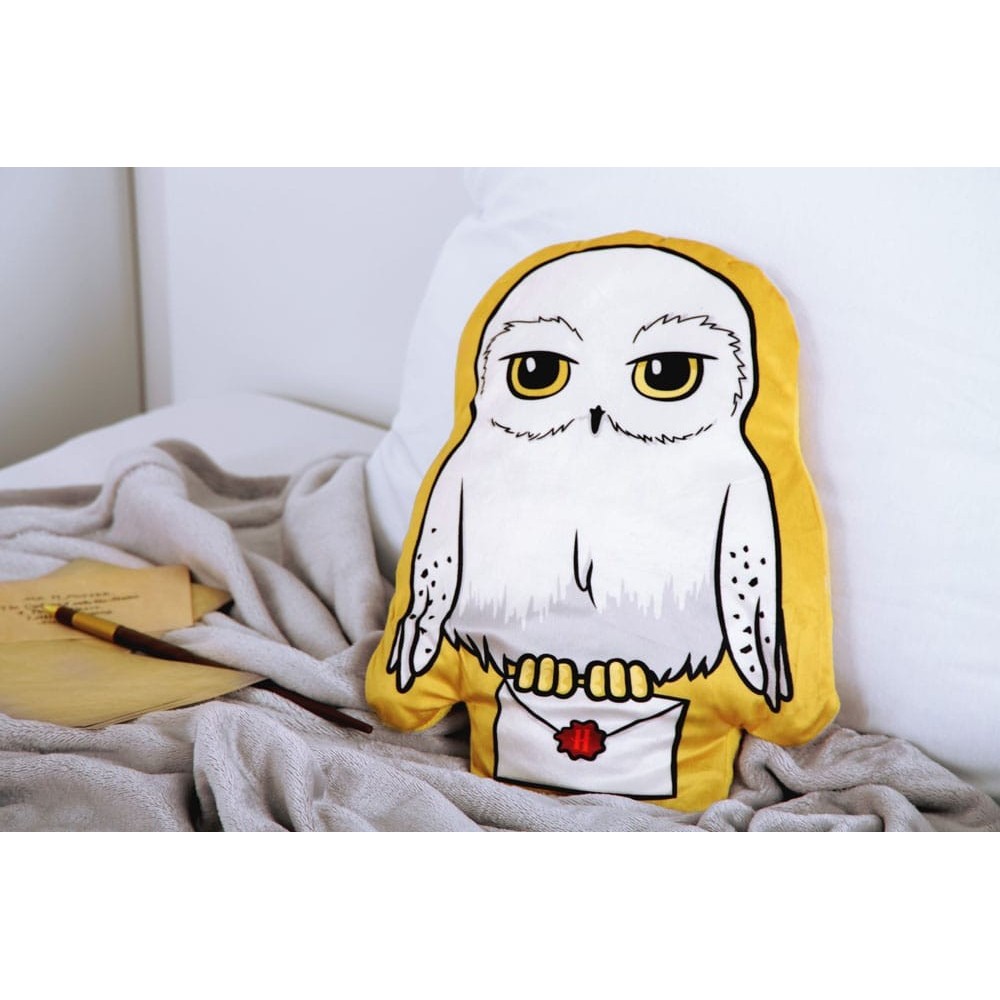 HERDING HARRY POTTER HEDWIG WITH LETTER 3D PILLOW 40CM