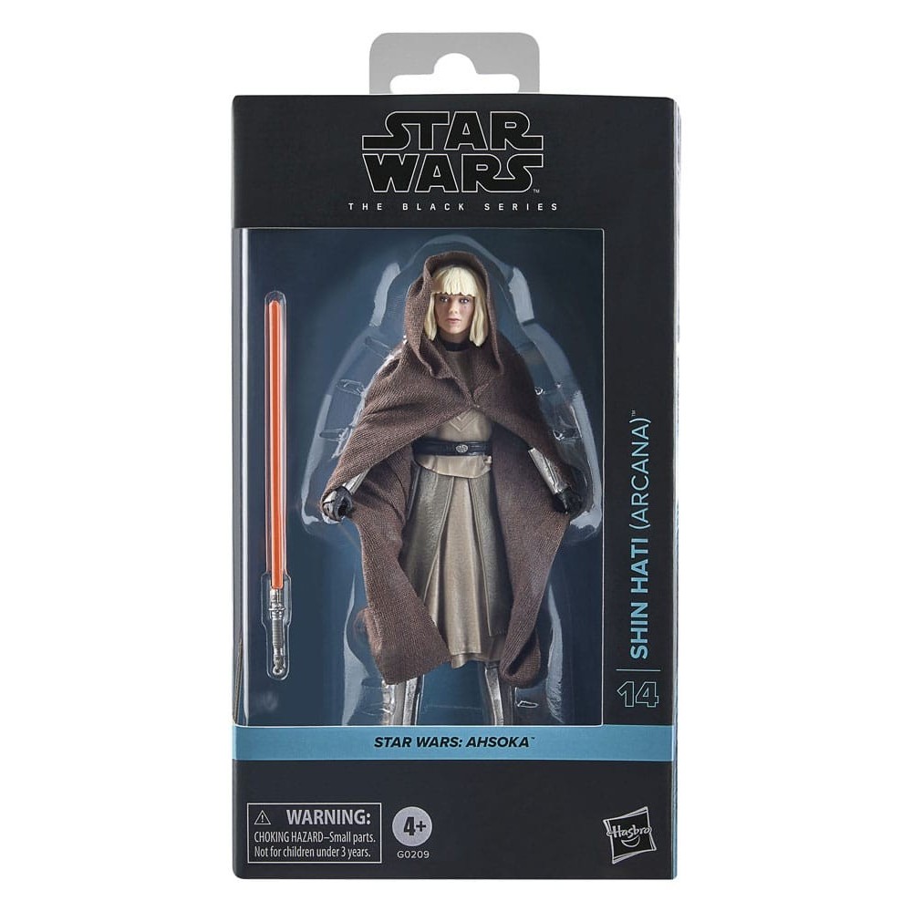 HASBRO STAR WARS ASHOKA THE BLACK SERIES SHIN HATI (ARCANA) PVC ACTION FIGURE