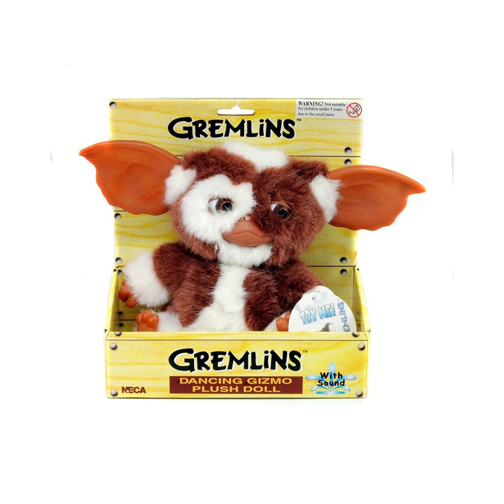 PUPAZZO PELUCHE PLUSH GREMLINS GIZMO DANZANTE SONORO NECA
