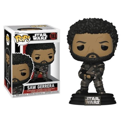 FUNKO FUNKO POP! STAR WARS ANDOR SAW GERRERA PVC BOBBLE HEAD