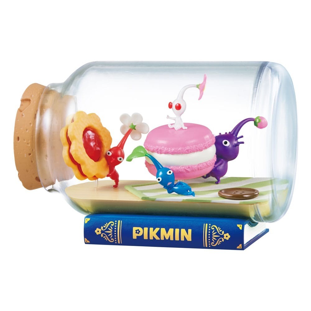 RE-MENT PIKMIN TERRARIUM COLLECTION 2 DISPLAY SET 6-PACK BOX MINI FIGURES