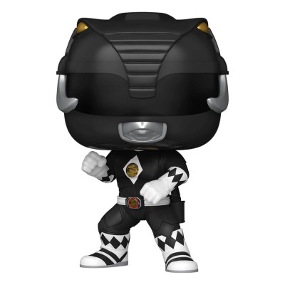 FUNKO POP! POWER RANGERS THE MOVIE 1995 BLACK RANGER BOBBLE HEAD FIGURE FUNKO
