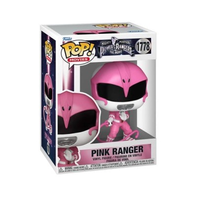 FUNKO POP! POWER RANGERS THE MOVIE 1995 PINK RANGER BOBBLE HEAD FIGURE FUNKO