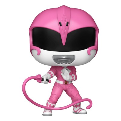 FUNKO POP! POWER RANGERS THE MOVIE 1995 PINK RANGER BOBBLE HEAD FIGURE FUNKO