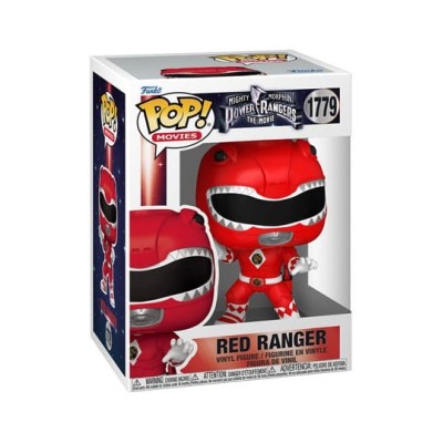 FUNKO POP! POWER RANGERS THE MOVIE 1995 RED RANGER BOBBLE HEAD FIGURE FUNKO