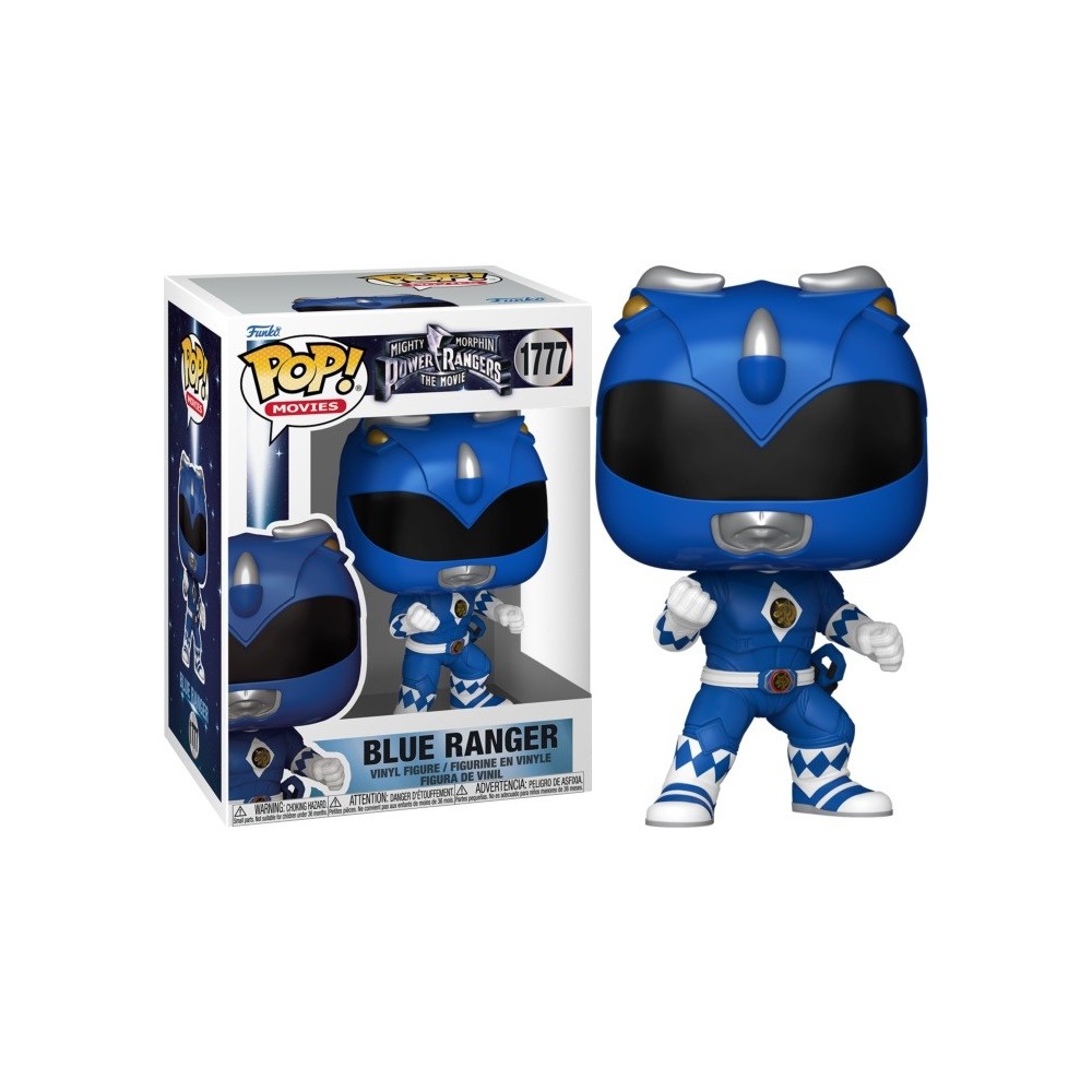 FUNKO POP! POWER RANGERS THE MOVIE 1995 BLUE RANGER BOBBLE HEAD FIGURE FUNKO