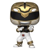 FUNKO POP! POWER RANGERS THE MOVIE 1995 WHITE RANGER BOBBLE HEAD FIGURE FUNKO