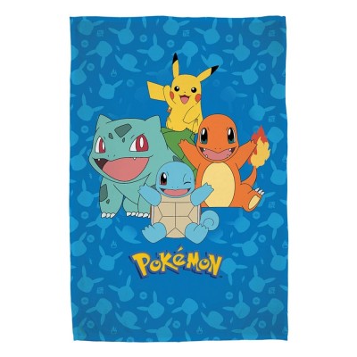 HERDING POKEMON STARTERS FLEECE BLANKET 130X160CM