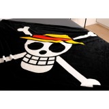 ONE PIECE JOLLY ROGER COPERTA IN PILE 150X200CM HERDING
