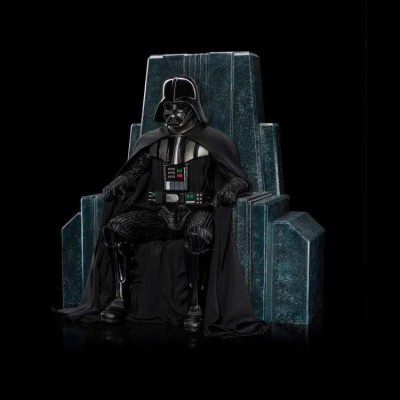 STAR WARS OBI-WAN DARTH VADER ON THRONE ART SCALE DELUXE 1/10 STATUA FIGURE IRON STUDIOS