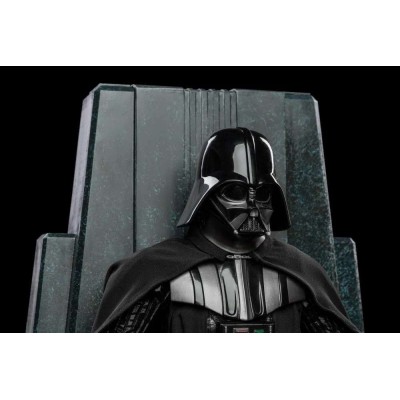 STAR WARS OBI-WAN DARTH VADER ON THRONE ART SCALE DELUXE 1/10 STATUA FIGURE IRON STUDIOS