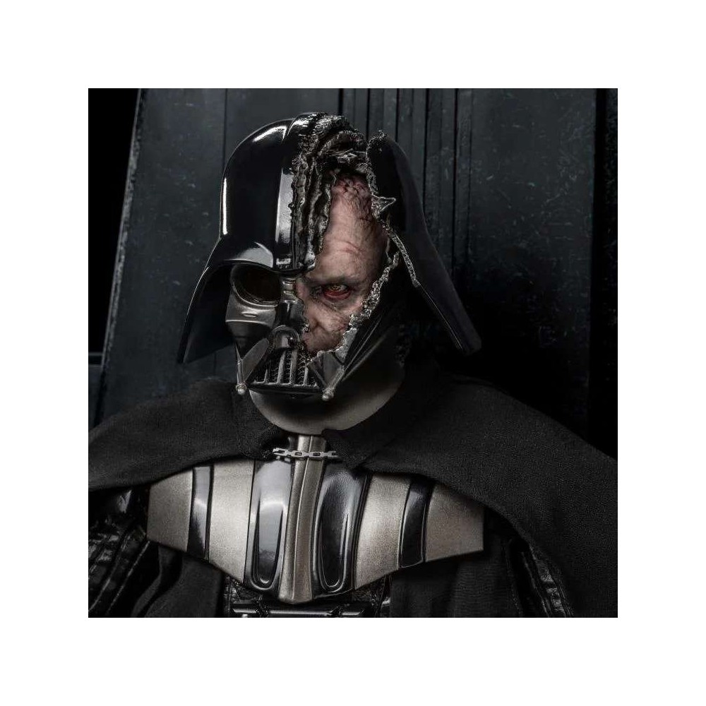 IRON STUDIOS STAR WARS OBI-WAN DARTH VADER ON THRONE ART SCALE DELUXE 1/10 STATUE RESIN FIGURE