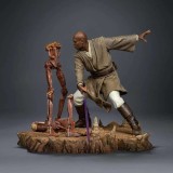 STAR WARS MACE WINDU ART SCALE 1/10 STATUA FIGURE IRON STUDIOS