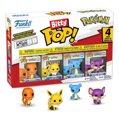 FUNKO FUNKO BITTY POP! POKEMON 4-PACK SERIES 2 MINI FIGURES