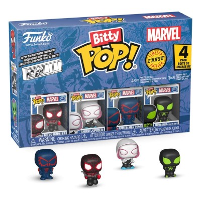FUNKO FUNKO BITTY POP! SPIDER-MAN 4-PACK SERIES 2 MINI FIGURES
