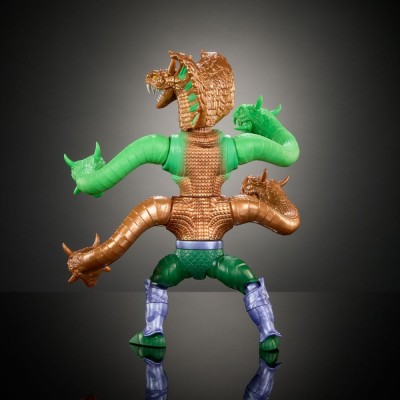 TURTLES OF GRAYSKULL KING HISS DELUXE ACTION FIGURE MATTEL