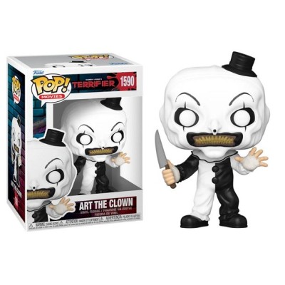 FUNKO FUNKO POP! MOVIES TERRIFIER ART THE CLOWN BOBBLE HEAD