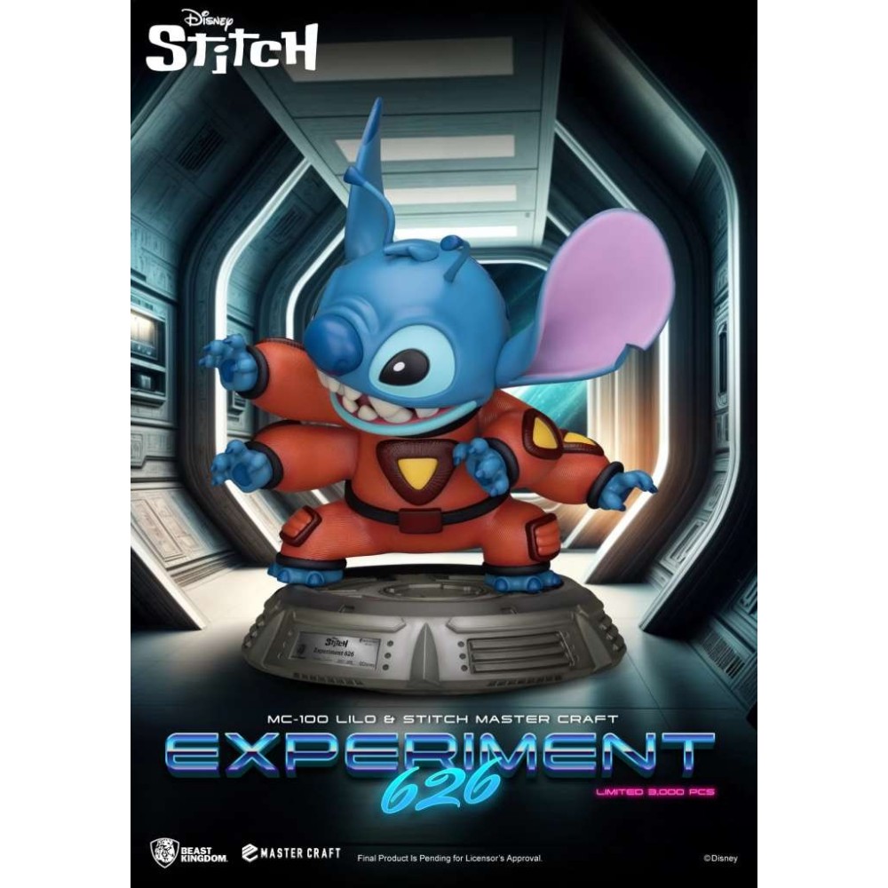 LILO & STITCH EXPERIMENT 626 STATUA MASTERCRAFT FIGURE BEAST KINGDOM