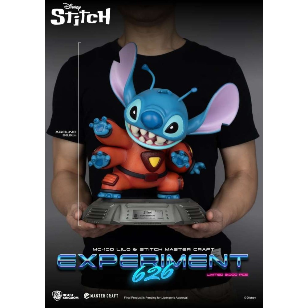 LILO & STITCH EXPERIMENT 626 STATUA MASTERCRAFT FIGURE BEAST KINGDOM