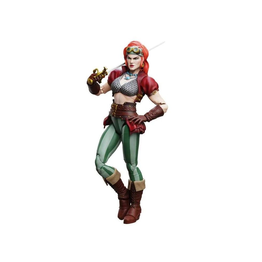 RED SONJA STEAMPUNK LEGEND HERO H.A.C.K.S. ACTION FIGURE BOSS FIGHT STUDIO