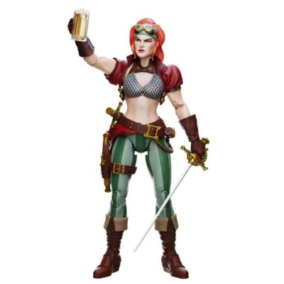 RED SONJA STEAMPUNK LEGEND HERO H.A.C.K.S. ACTION FIGURE BOSS FIGHT STUDIO
