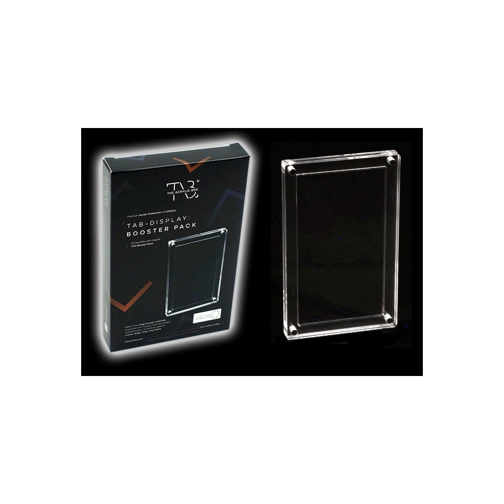 THE ACRYLIC BOX THE ACRYLIC BOX TAB-DISPLAY BOOSTER PACK