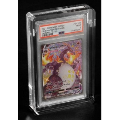 THE ACRYLIC BOX GRADED CARD DISPLAY PREMIUM PROTEZIONE CARTA GRADATA THE ACRYLIC BOX