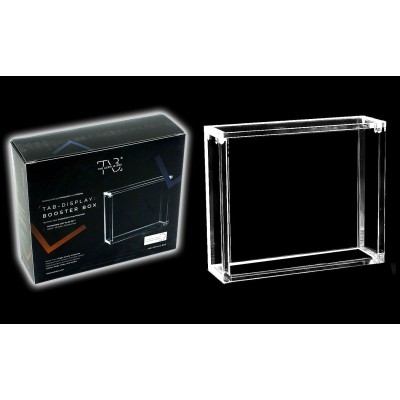 THE ACRYLIC BOX THE ACRYLIC BOX TAB-DISPLAY BOOSTER BOX