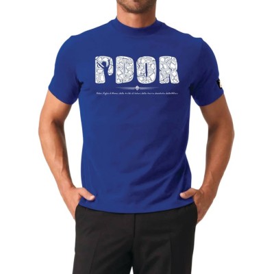 MYAGG PDOR BLUE T-SHIRT L SIZE