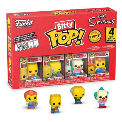 FUNKO FUNKO BITTY POP! SIMPSONS 4-PACK SERIES 1 MINI FIGURES