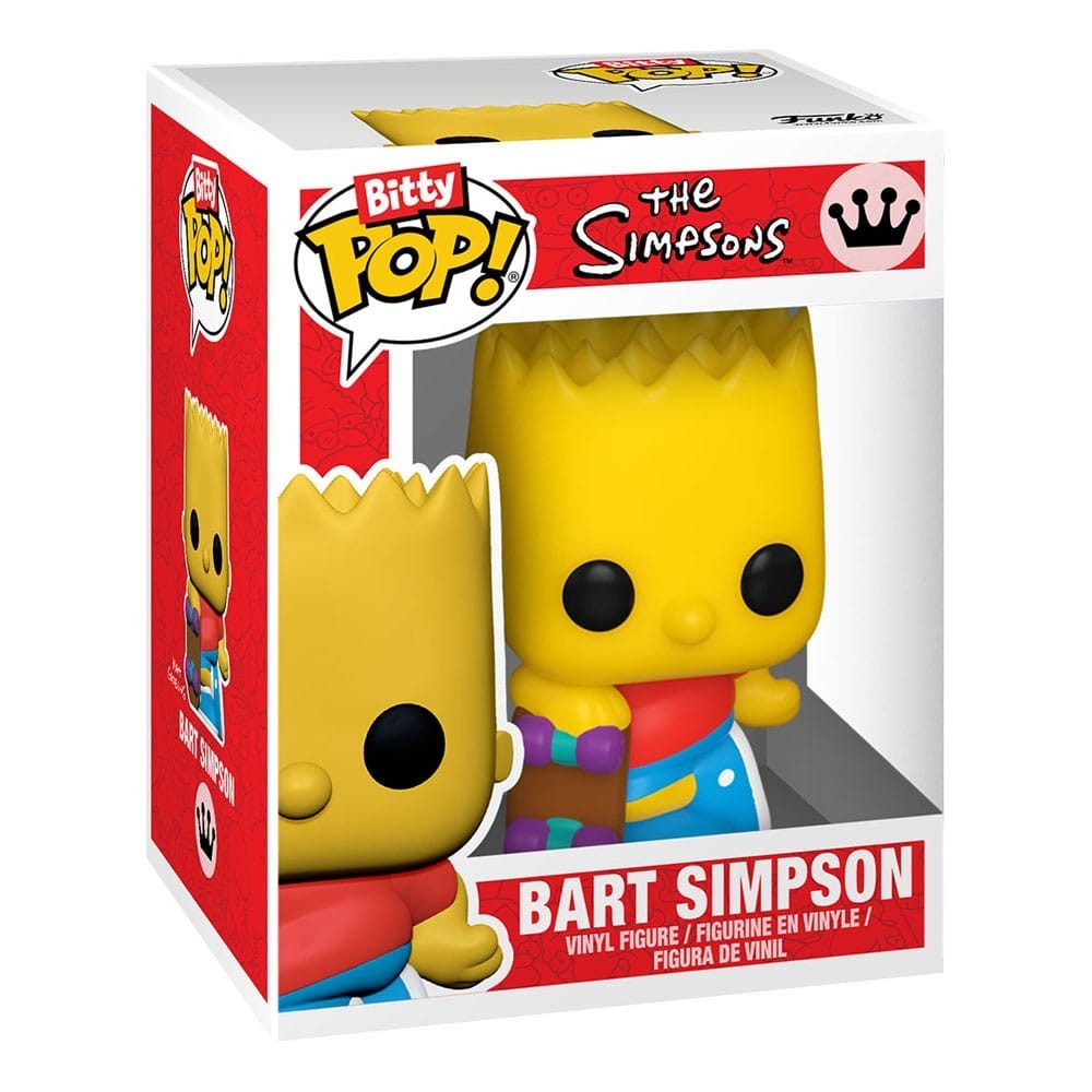 FUNKO BITTY POP! THE SIMPSONS 4-PACK SERIES 1 VINYL MINI FIGURE FUNKO