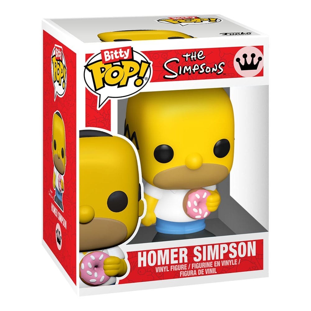 FUNKO BITTY POP! THE SIMPSONS 4-PACK SERIES 3 VINYL MINI FIGURE FUNKO