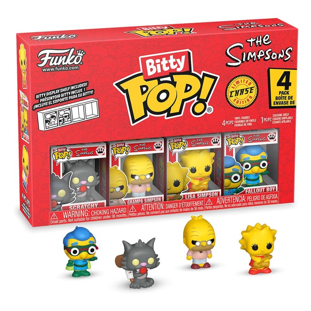 FUNKO BITTY POP! THE SIMPSONS 4-PACK SERIES 4 VINYL MINI FIGURE FUNKO