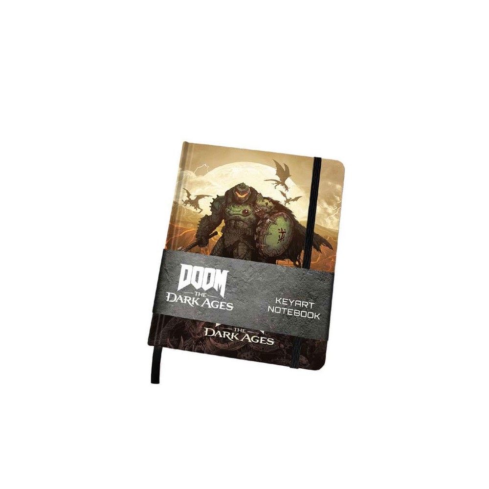 DEVPLUS DOOM THE DARK AGES KEYART A5 NOTEBOOK 14X21CM