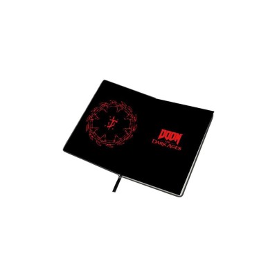 DEVPLUS DOOM THE DARK AGES KEYART A5 NOTEBOOK 14X21CM