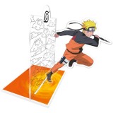 NARUTO SHIPPUDEN UZUMAKI NARUTO FERMALIBRI 2D IN ACRILICO ABYSTYLE