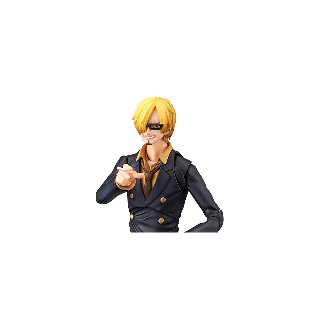 MEGAHOUSE ONE PIECE SANJI VARIABLE ACTION HERO RERUN PVC ACTION FIGURE
