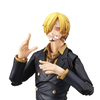 MEGAHOUSE ONE PIECE SANJI VARIABLE ACTION HERO RERUN PVC ACTION FIGURE