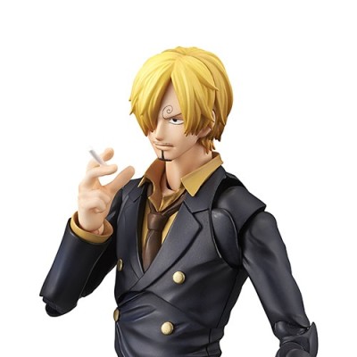 MEGAHOUSE ONE PIECE SANJI VARIABLE ACTION HERO RERUN PVC ACTION FIGURE