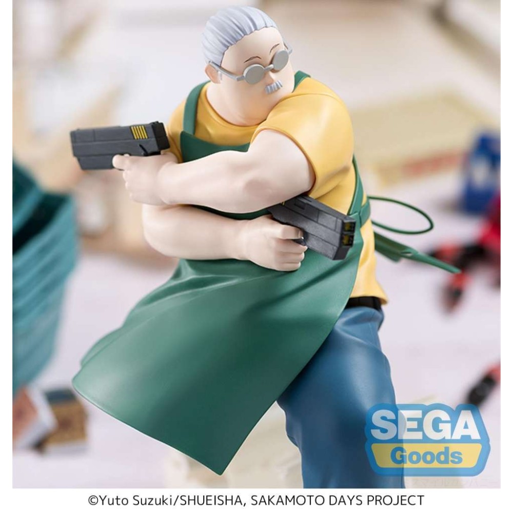 SEGA GOODS SAKAMOTO DAYS TARO STORE MANAGER LUMINASTA PVC FIGURE STATUE