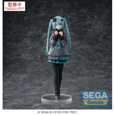 SEGA GOODS HATSUNE MIKU SHUTTERED SEKAI LUMINASTA SERIES PVC FIGURE STATUE