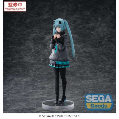 SEGA GOODS HATSUNE MIKU SHUTTERED SEKAI LUMINASTA SERIES PVC FIGURE STATUE
