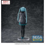 SEGA GOODS HATSUNE MIKU SHUTTERED SEKAI LUMINASTA SERIES PVC FIGURE STATUE