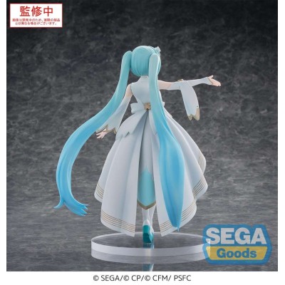 SEGA GOODS HATSUNE MIKU UNSHUTTERED SEKAI LUMINASTA SERIES PVC FIGURE STATUE
