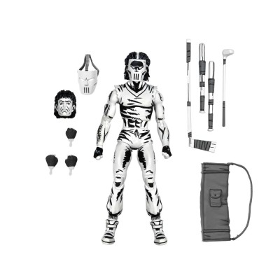 TEENAGE MUTANT NINJA TURTLES MIRAGE COMICS CASEY JONES B&W ACTION FIGURE NECA