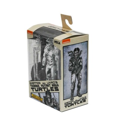 TEENAGE MUTANT NINJA TURTLES MIRAGE COMICS CASEY JONES B&W ACTION FIGURE NECA