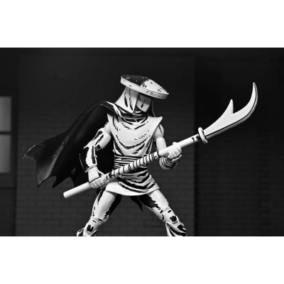 TEENAGE MUTANT NINJA TURTLES MIRAGE COMICS ELITE GUARD FOOT NINJA B&W ACTION FIGURE NECA