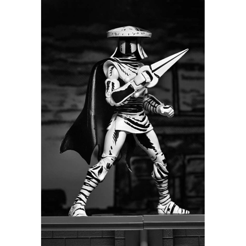 NECA TEENAGE MUTANT NINJA TURTLES MIRAGE COMICS ELITE GUARD BLACK & WHITE ACTION FIGURE