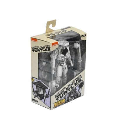 TEENAGE MUTANT NINJA TURTLES MIRAGE COMICS FOOT ASSASSIN B&W ACTION FIGURE NECA